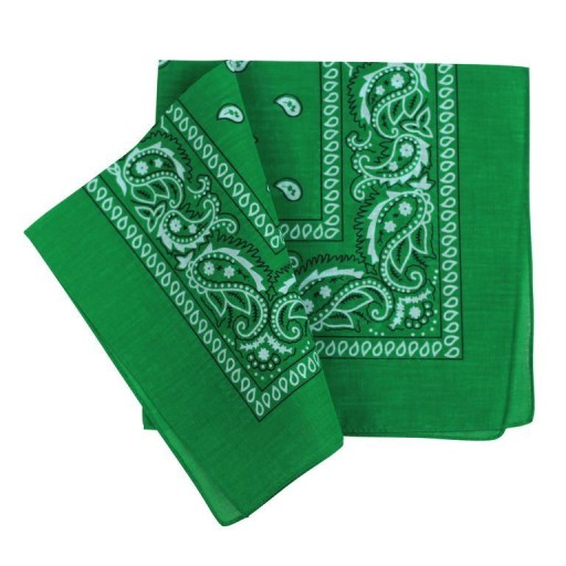 BANDAM, BANDANA, ŠÁLKA, ŠÁLKA, ZELENÁ