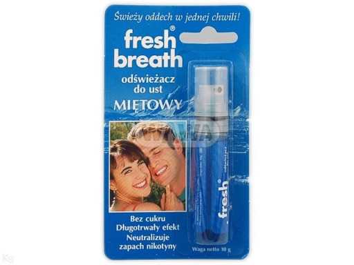 Fresh Breath mätový osviežovač úst 10 g