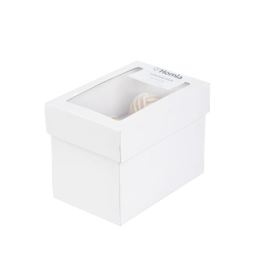 SERASI úchytky na nábytok z juty 3,8x3,8 cm HOMLA