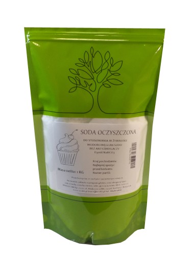 Sóda bikarbóna 1kg hydrogénuhličitan sodný Ecobi