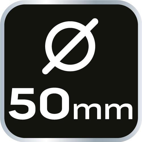 Gumové kladivo 50 mm/340 g, drevená rukoväť