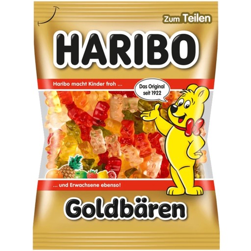 Haribo Goldbaren Golden Fruit Bears želé 175g