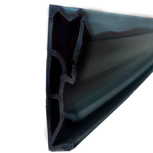 Drevené tesnenie okien široké SV-185 24 mm odolné EPDM hnedé