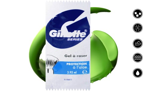 5X TRAVEL HANDY GÉL NA HOLENIE SÉRIA GILLETTE PROTECTION 3,95 ml
