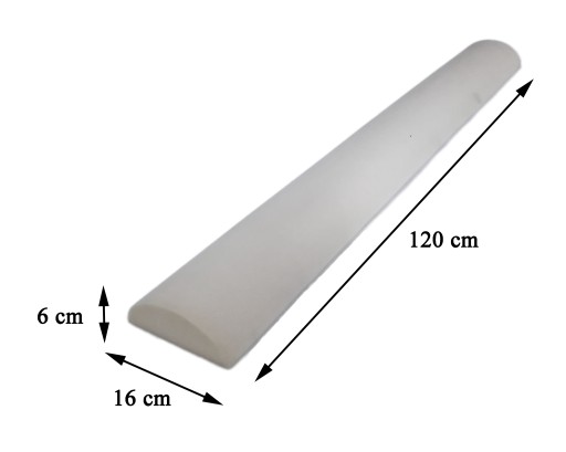 Penová piškóta polovičná rolka 6x16x120