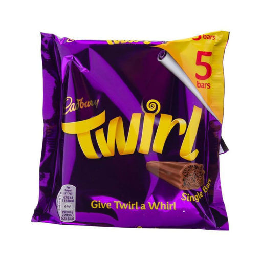 1x107,5g CADBURY Twirl bars 5-bal UK
