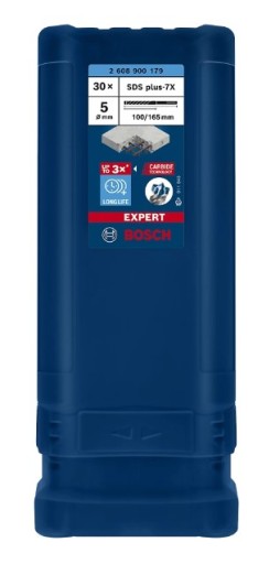 BOSCH SDS PLUS-7X EXPERT VŔTAČKA 5 x 100/165