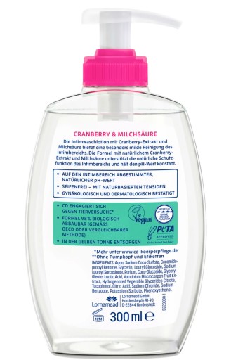 Emulzia na intímnu hygienu CD 300 ml