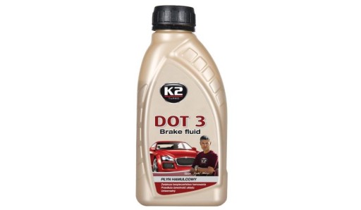 Brzdová kvapalina K2 DOT 3 / R3 - 500ml