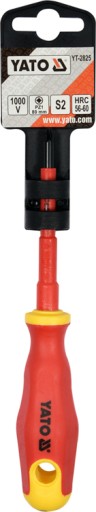 Izolovaný skrutkovač 1000V pz1x80mm YT-2825 YATO YAT