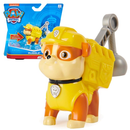 POSTAVA PAW PATROL PSA RUBU STAVBA MUŽ SO ZVUKOM POSTAVA 6 CM