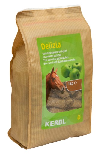 KERBL - CUKRÍKOVÉ POCHRÁTKY jablko 1kg výška 24H