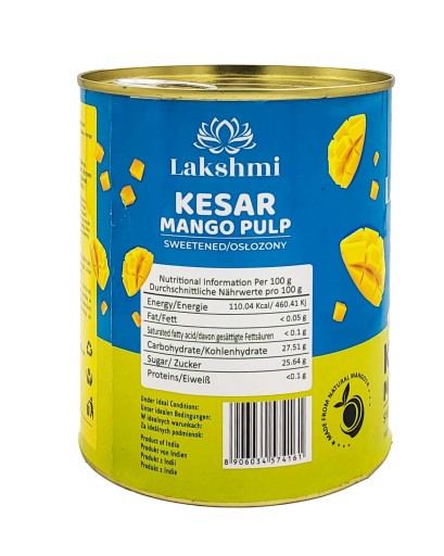Dužina z manga Kesar sladená Lakshmi India Gate