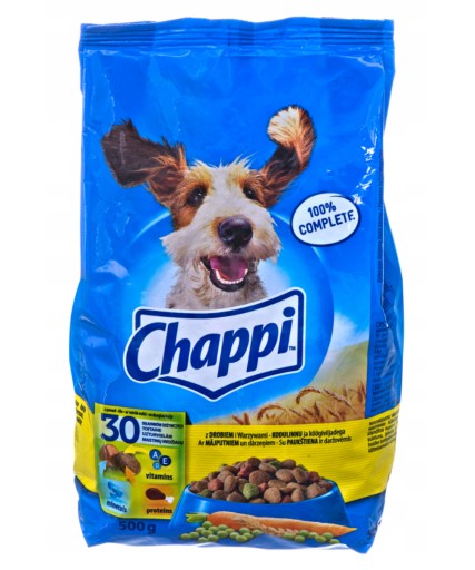 Suché krmivo pre všetky plemená Chappi Hydina so zeleninou