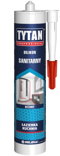 Sivý sanitárny silikón 280 ml Titanium