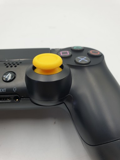 ANALÓGOVÝ PREKRÝVOK HLUBNÉHO OVLÁDAČA PRE PS4 PAD, ŽLTÉ
