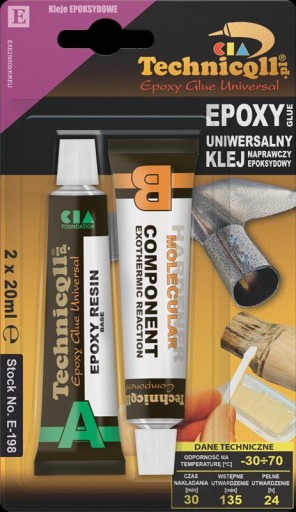 Univerzálne epoxidové lepidlo 2x20 CT4
