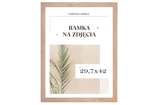 A3 hnedý rámik 30x42 diplomové fotorámiky