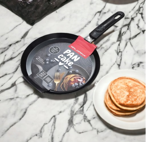 Pan Cake Florina panvica na palacinky, 22 cm, uhlíková oceľ