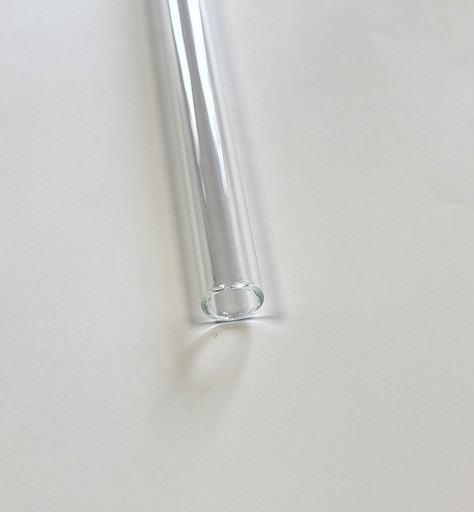 Rúrka z borosilikátového skla 13x1,5x250mm