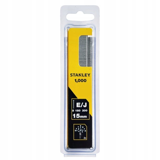 Klince Typ J 15mm 1000ks. STANLEY BN0625T
