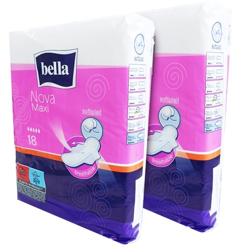 BELLA Nova Maxi hygienické vložky 18 ks