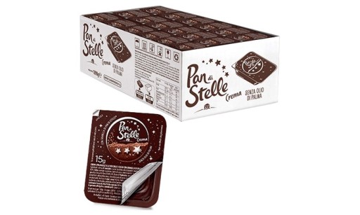 Krém Pan Di Stelle so sušienkami, jedna porcia, 15g