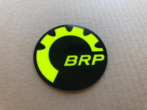 Nálepka s logom BRP Can-Am Fluo 4,7 cm