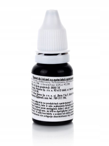 Pigmentový čierny atrament len na učenie sa tetovacích cvikov, 15ml