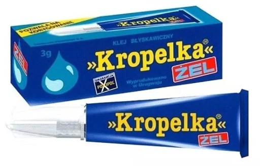 Sekundové lepidlo Gel drop 3 g GEL