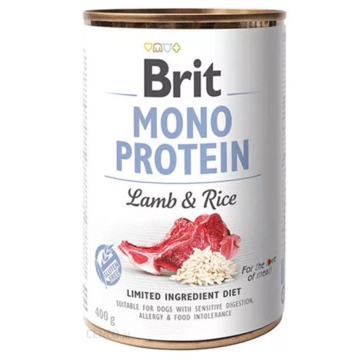Brit Mono Proteín jahňacina a ryža 400g Shih Tzu