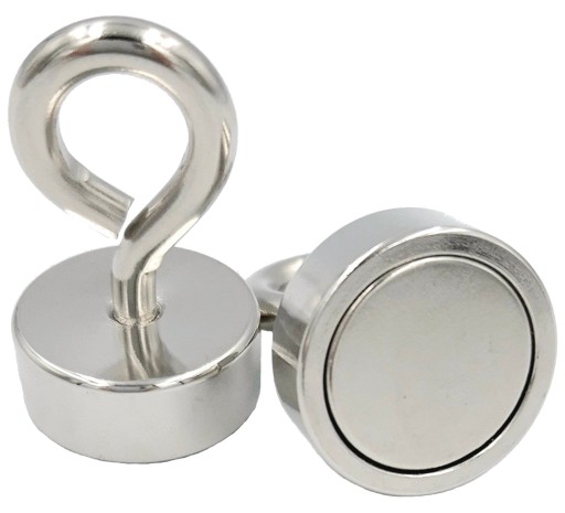 MAGNETICKÝ DRŽIAK 25x10 mm NEODYMOVÝ MAGNET S UCHOM 15KG