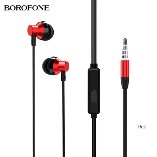 BM35 Audio slúchadlá 3,5 mm jack s KOVOVÝM mikrofónom