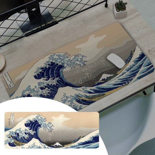 VEĽKÁ PODLOŽKA POD MYŠ GREAT WAVE XXL 90x40