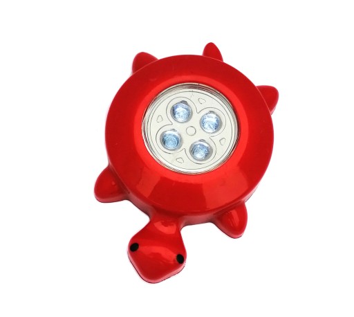 TURTLE DOTYKOVÁ LAMPA 3LED NOČNÁ LAMPA NA BATÉRIU