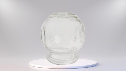 ČÍNSKE OHŇOVÉ SKLO BUBBLE FI 25MM MEDICAL PL