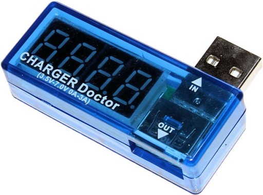 USB METER NABÍJANIA NAPÄTIA AKTUÁLNY VOLTMETER