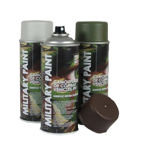 VOJENSKÁ vojenská farba v spreji 400ml KHAKI RAL 7013