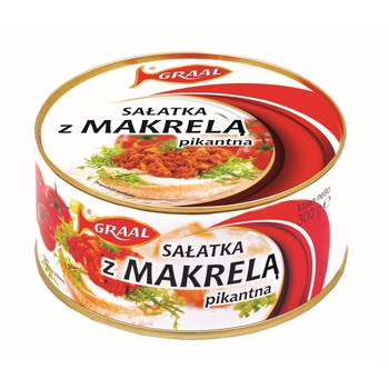 1x 300g GRAAL Pikantný makrelový šalát