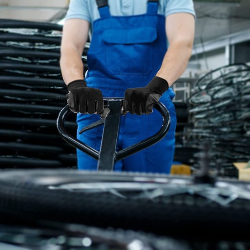 Pracovné RUKAVICE Coated Black veľkosť 10 balenie 10 párov