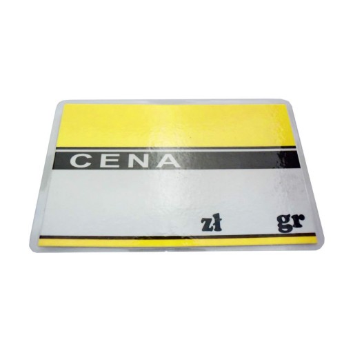 Cena 9,5x6cm laminované 50 ks