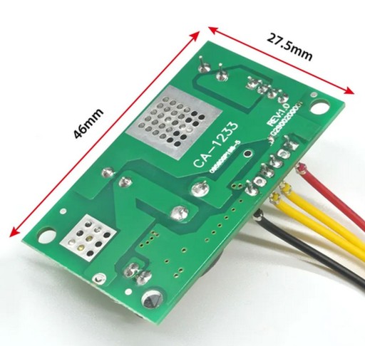 KONVERTOR 12V-->3,3-5-12V CA-1233 SPOD.