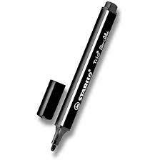 Popisovač Stabilo Trio SCRIBBI čierny
