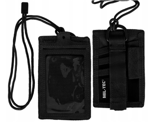 CASE Obal na doklady MIL-TEC Pass ID Card Black