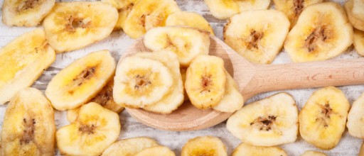 BANANA CHIPS sušené banánové chipsy 1kg ECOBI