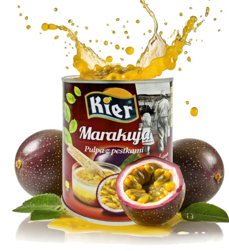Mučenka dužina so semienkami - Exotické pyré