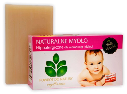 PRÍRODNÉ HYPOALERGÉNNE RASTLINNÉ MYDLO PRE DETI