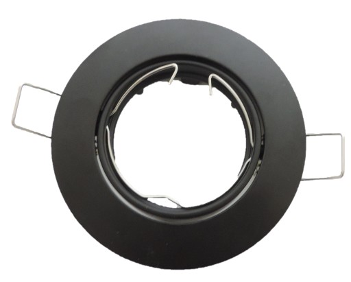 Držiak halogénovej žiarovky Pohyblivý MATTE BLACK GU10 ALUM