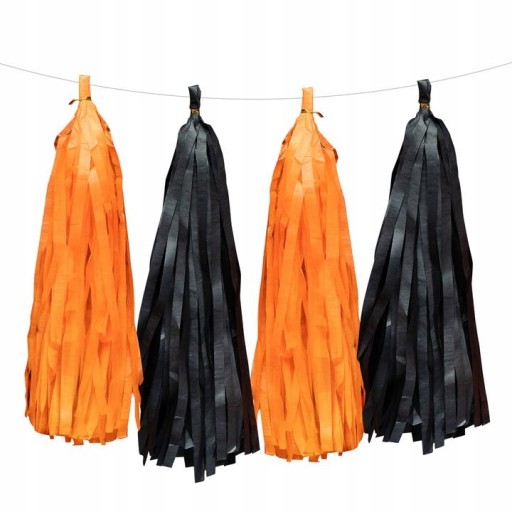 Ozdoby so strapcami Halloween dekorácie 10