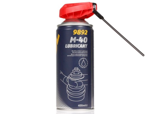 MULTI olej, odstraňovač hrdze, multifunkčné mazivo M40 APLIKÁTOR 400ml. Mannol